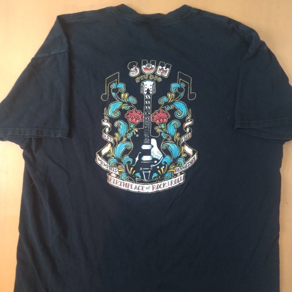 Sun Studio Memphis Birthplace Rock & Roll T-Shirt - Picture 4 of 7